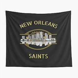 Art New Orleans Saints Tapestry