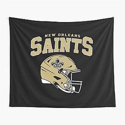 Art New Orleans Saints Tapestry