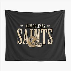 Art New Orleans Saints Tapestry