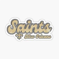 Art New Orleans Saints Sticker