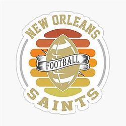Art New Orleans Saints Sticker