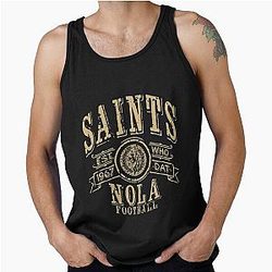 Art New Orleans Saints Tank Top