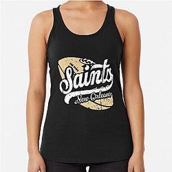 Art New Orleans Saints Racerback Tank
