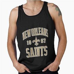 Art New Orleans Saints Tank Top
