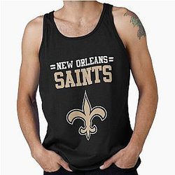 Art New Orleans Saints Tank Top