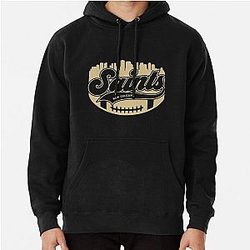 Art New Orleans Saints Hoodie Pullover
