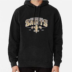 Art New Orleans Saints Pullover Hoodie