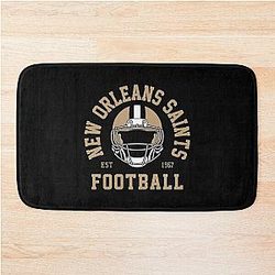 Art New Orleans Saints Bath Mat