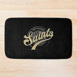 Art New Orleans Saints Bath Mat