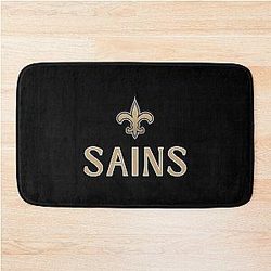 Art New Orleans Saints Bath Mat