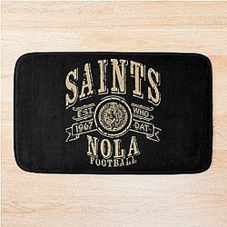 New Orleans Saints Bath Mat