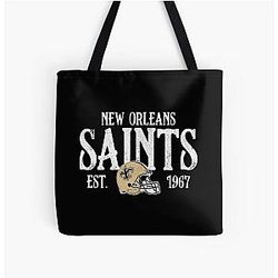 Art New Orleans Saints Tote Bag