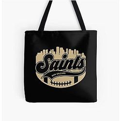 Art New Orleans Saints Tote Bag
