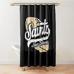 Art for New Orleans Saints Shower Curtain