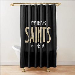 Art for New Orleans Saints Shower Curtain