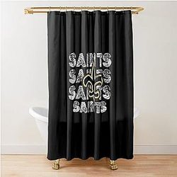 New Orleans Saints Shower Curtain