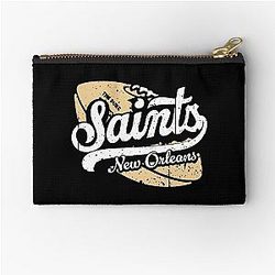 Art New Orleans Saints Zipper Pouch