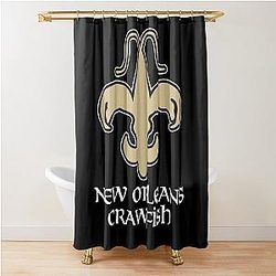 New Orleans Saints Shower Curtain