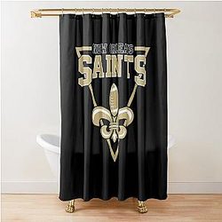 New Orleans Saints Shower Curtain