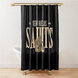 New Orleans Saints Shower Curtain