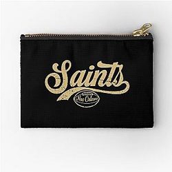 Art New Orleans Saints Zipper Pouch
