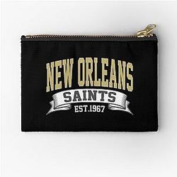 New Orleans Saints Zipper Pouch