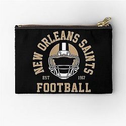 Art New Orleans Saints Zipper Pouch