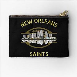 Art New Orleans Saints Zipper Pouch