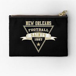 Art New Orleans Saints Zipper Pouch