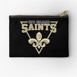 Art New Orleans Saints Zipper Pouch