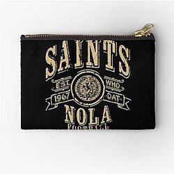 Art New Orleans Saints Zipper Pouch