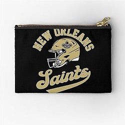 Art New Orleans Saints Zipper Pouch