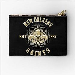 New Orleans Saints Zipper Pouch