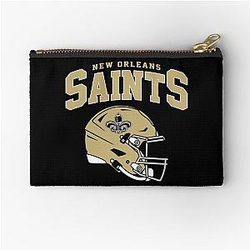 Art New Orleans Saints Zipper Pouch