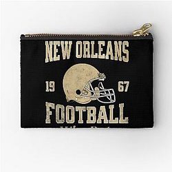 Art New Orleans Saints Zipper Pouch