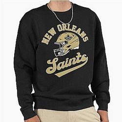 Art New Orleans Saints Pullover Sweatshirt