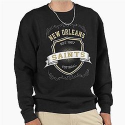 Art New Orleans Saints Pullover Sweater
