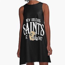 Art New Orleans Saints A-Line Dress