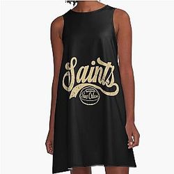 Art New Orleans Saints A-Line Dress