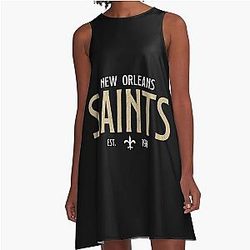 Art New Orleans Saints Dress