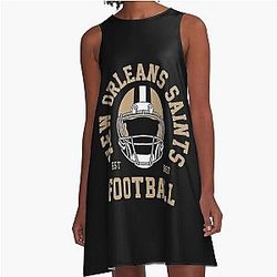 New Orleans Saints A-Line Dress
