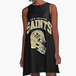 Art New Orleans Saints A-Line Dress