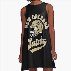 Art New Orleans Saints A-Line Dress