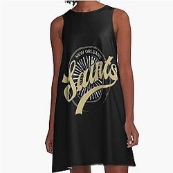 Art New Orleans Saints A Line Dress