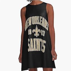 Art New Orleans Saints A-Line Dress
