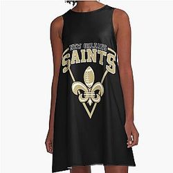 Art New Orleans Saints A line Dress