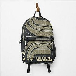 New Orleans Saints Superdome Seating Chart Vintage Backpack