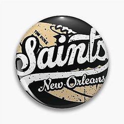Art New Orleans Saints Pin