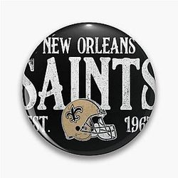 Art New Orleans Saints Pin
