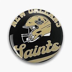 Art New Orleans Saints Pin
